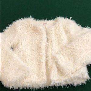Faux Lamb fur shirt jacket